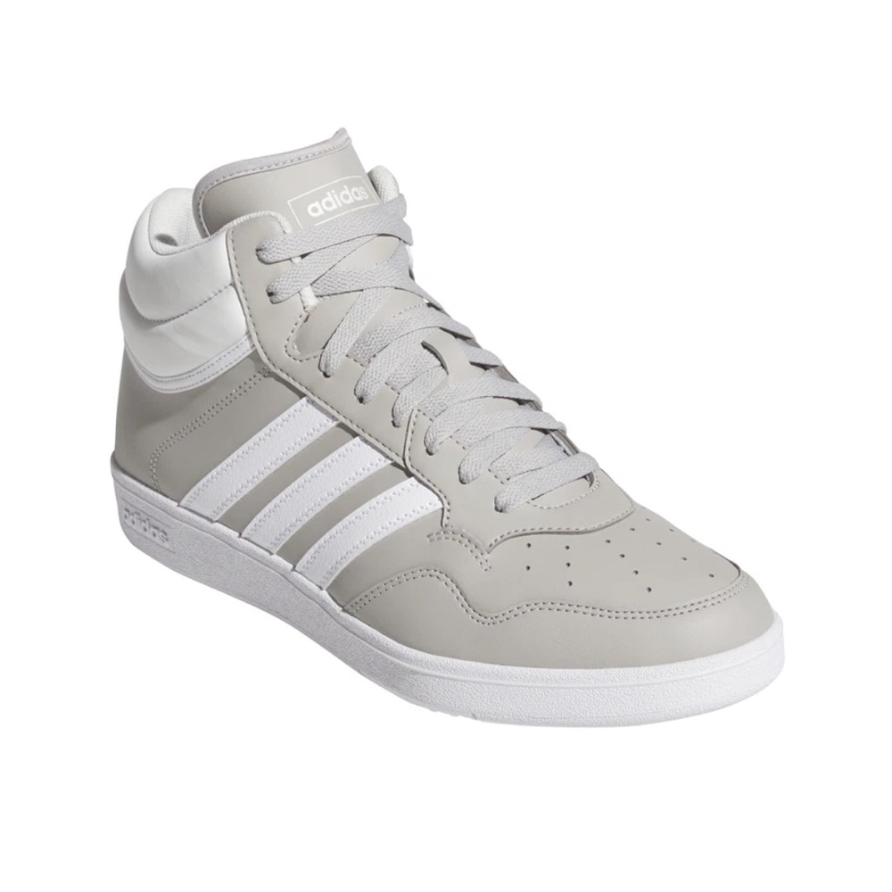 adidas Hoops 4.0 High Top Mens Gray Sneakers Casual Shoes 13